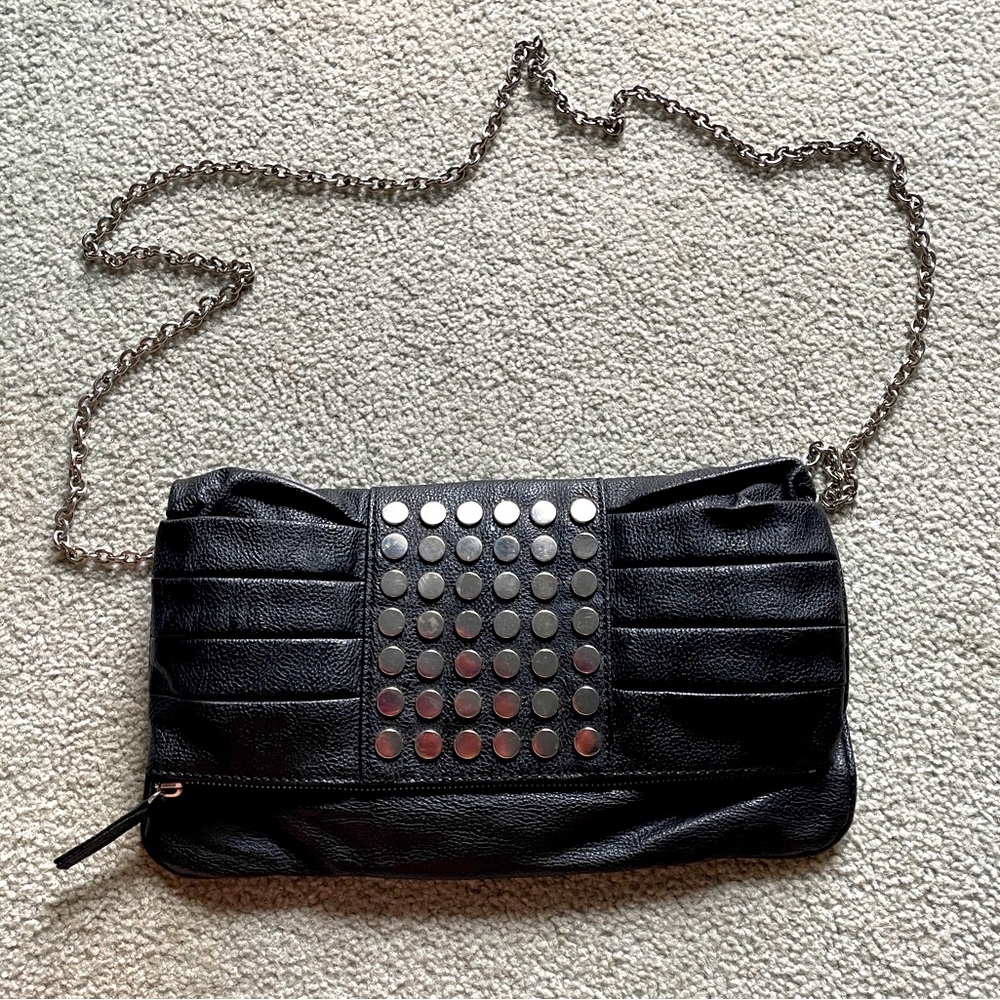 ALDO leather studded purse